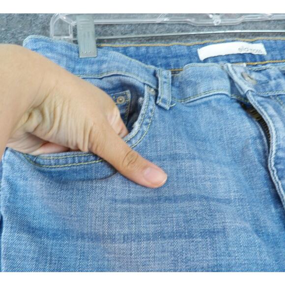 Ella Moss Jeans Straight Leg High Waisted Blue Denim 12/31 - Picture 4 of 12